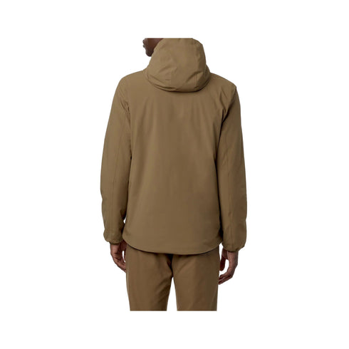 KWAY Giacca imbottita Giubbotto Uomo modello Jack corto Nero verde - Francavilla Moda